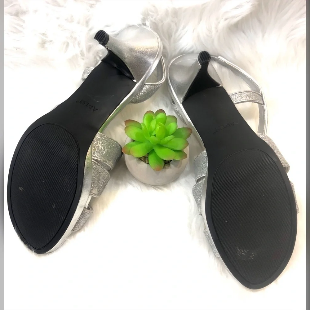 Apt. 9 Crystal Silver Dress Sandals